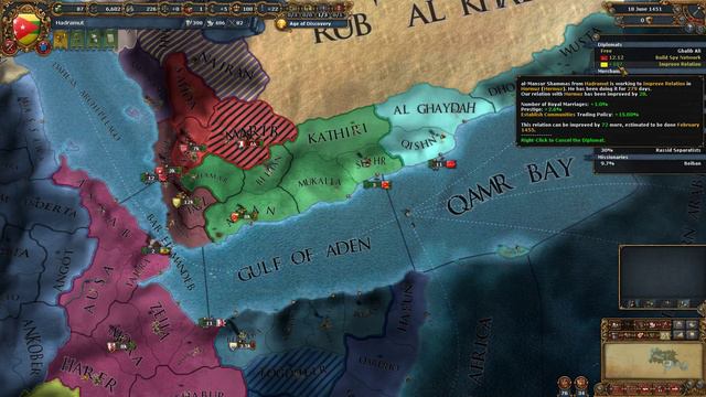 Let's play EU4 - Frankincense Exports - Part 3 (Europa Universalis IV) смотреть онлайн