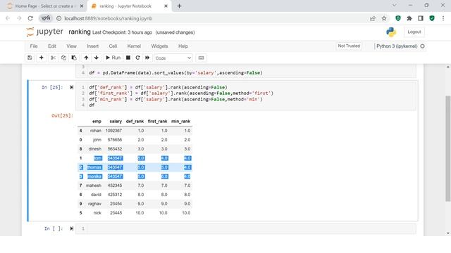 Ranking in Pandas | Ranking by Category | Ranking - Dense, Percentile, Min, Average.... смотреть онлайн