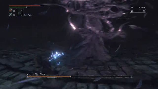 Bloodborne - Mergo's Wet Nurse Boss Fight смотреть онлайн