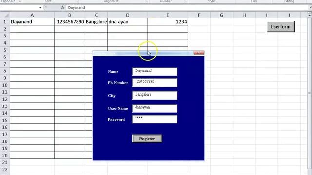 Excel VBA 2016-Part 14 | User form sign-up смотреть онлайн