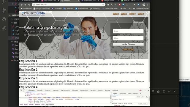 8. Sass Finalizando el Header смотреть онлайн