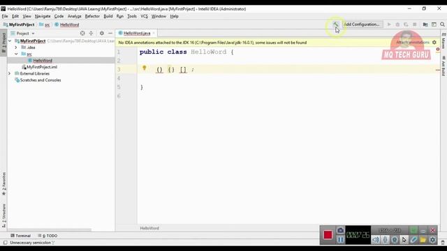 Write your first HELLO WORD |Java tutorial for beginners [2021] | Java in HINDI URDU | #Part_03 смотреть онлайн