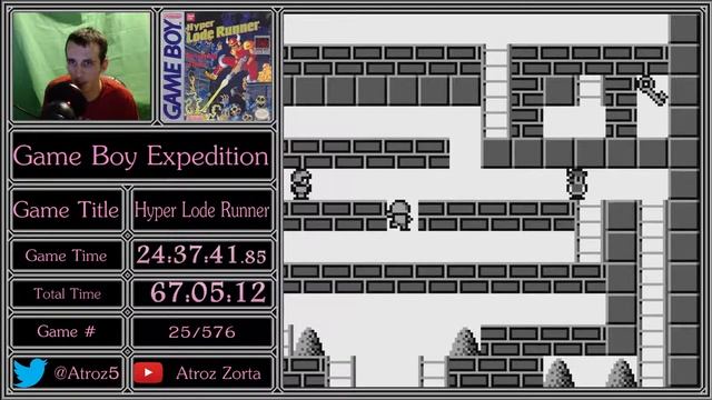 Game Boy Expedition! Game 25/576 Hyper Lode Runner (Part 4) смотреть онлайн