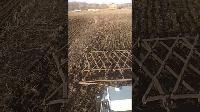 Боронование на КМЗ-012 смотреть онлайн