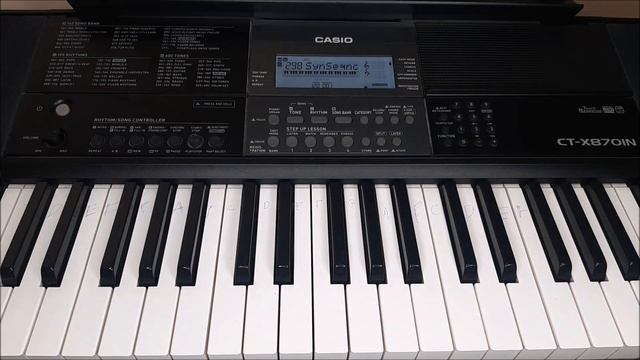 tone editing | making new tone in casio CTX 870 in смотреть онлайн