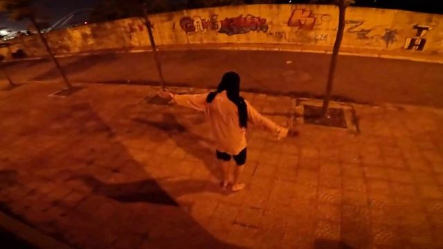 Serbian Dancing Lady Vs Parkour | Horror POV | Parkourland