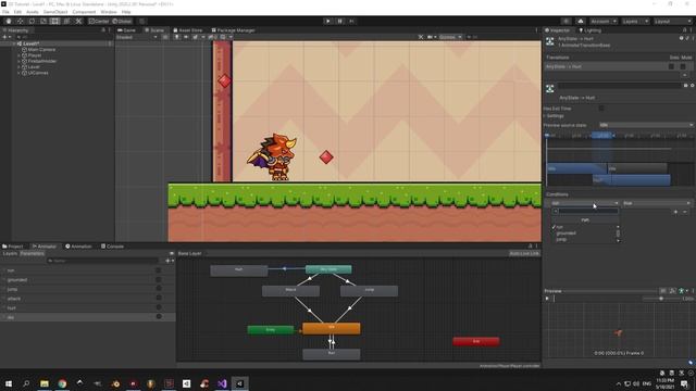 Unity 2D Platformer for Complete Beginners - #7 HEALTH SYSTEM смотреть онлайн
