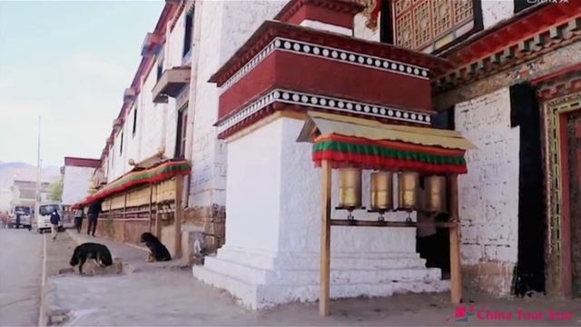 Shalu Monastery in Shigatse Tibet #shalumonastery #tibettour смотреть онлайн