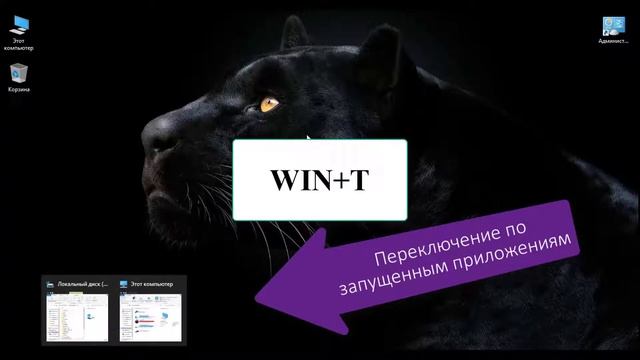Горячие клавиши Windows. Клавиша Win + смотреть онлайн