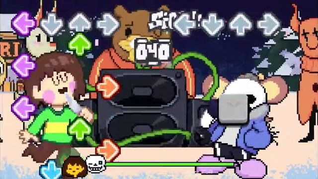 Фрайде Найт Фанкин модификация для 6 недели Санс против чары смотреть онлайн