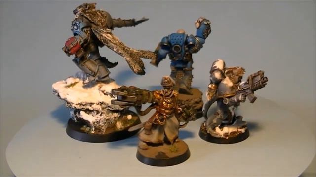 40K Showcase, Aurelius, Logan Grimnar, Commisar Yarrick, Lone wolf смотреть онлайн