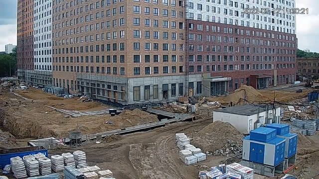 ПИК Кольская 8 ( камера 1 ) таймлапс с 09-07-2022 по 15-07-2022 смотреть онлайн