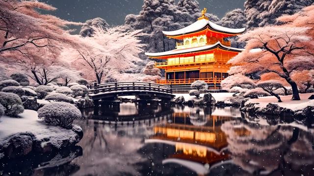 Japanese Zen Music | Canyon Temple With Flute And Nature Sounds