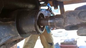 Ремонт переднего моста CARRARO, замена шкварней, подшипников и рулевых тяг на LIUGONG 777A, VOLVO,т