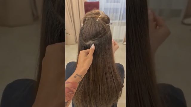 Наращивание Славянских волос Нижний Новгород #shorts #наращиваниеволос #длинныеволосы #hair #волосы