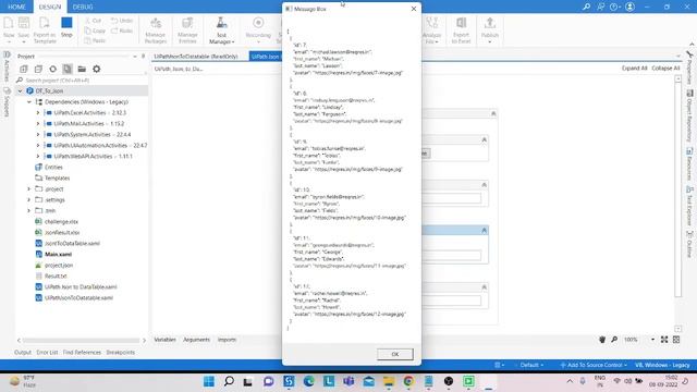 #ConvertJsonToDatatable #UiPath #RPA смотреть онлайн