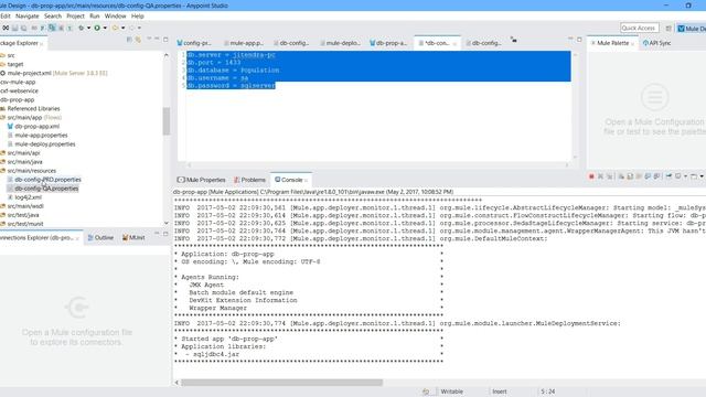 Handling Configuration Properties With Mule ESB смотреть онлайн