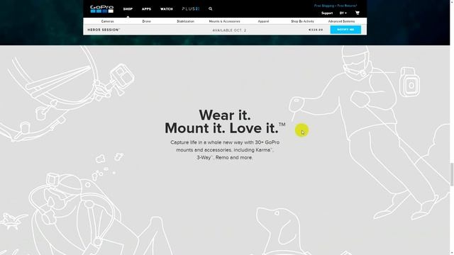 Анонс и мини обзор GoPro Hero5 Session by gopro-shop.by смотреть онлайн