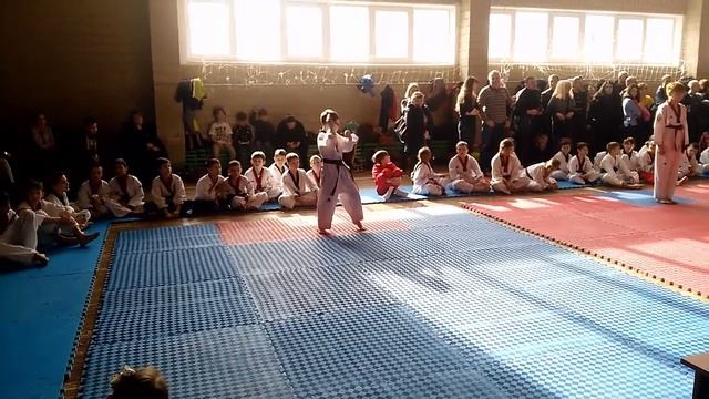 МОЙ ПОЗОР! Тхэквондо экзамен пхумсе 6 - 7 тэгук юк джан и тэгук чиль джан