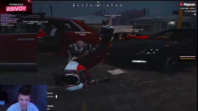 АСИВОЙ И ЭНДРЮ В ШТАТЕ @andryudryu993 | GTA 5 | Majestic 5 смотреть онлайн