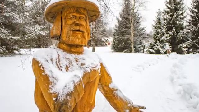 Поездка Витебск на машине зимой 2019, часть 2