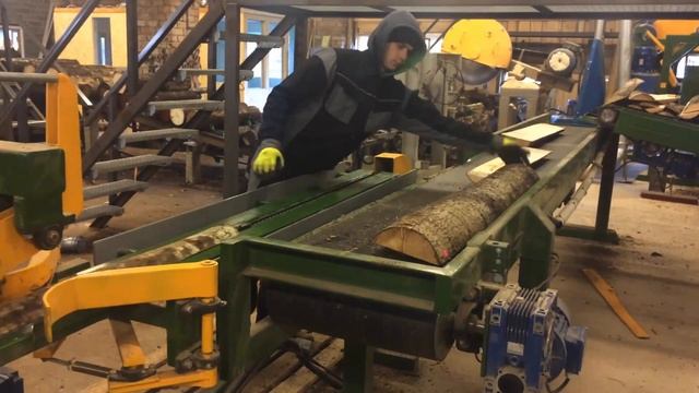 - DIAMETRAS - No 12 | Lentelių gamybos linija | Линия для тарной доски | Pallet production line | смотреть онлайн