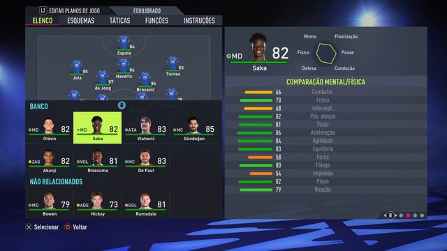 FIFA 22 akanji torres saka смотреть онлайн