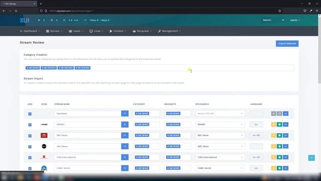 XUI.ONE | Auto EPG & Logos | New & Existing Streams | Class 4 смотреть онлайн