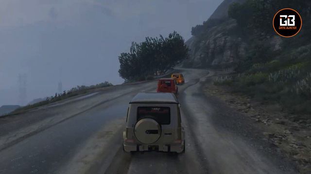 GTA 5 Mercedes AMG G63 2022 OFF-ROAD CONVOY смотреть онлайн