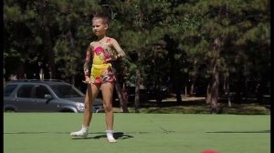 Ковальчук Ксения 7 лет Гимнастический номер «Солнце»