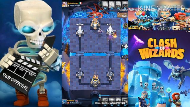 CLASH OF WIZARDS NEW PYROMANCER GAMEPLAY!! смотреть онлайн