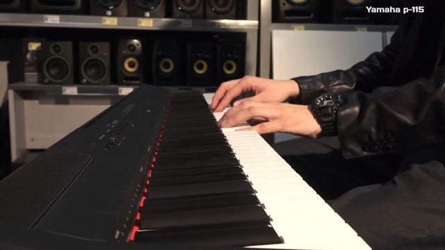 Цифровое пианино YAMAHA P-115 - Когда инструмент говорит сам за себя! смотреть онлайн