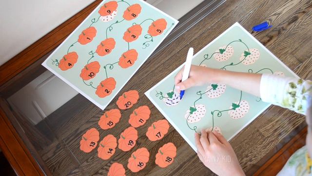 Осенняя математика. Счет до 6. Счет от 1 до 20.