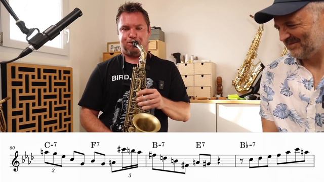 Baptiste Herbin Taking The Bird Blues Through All 12 Keys (Transcription)