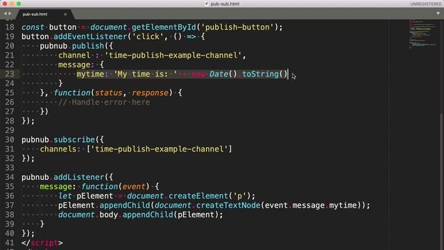 PubNub Pub/Sub Messaging in JavaScript смотреть онлайн