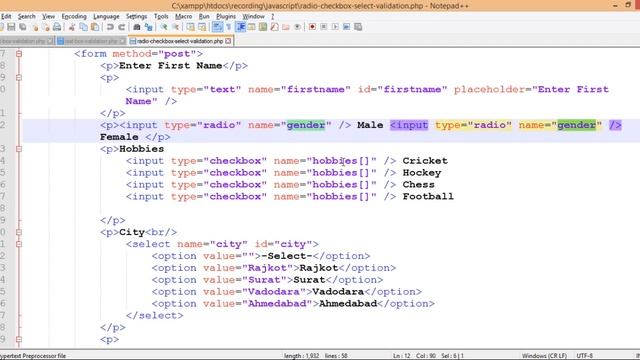 Java Script Form Validation Part-3 By Career Infoway смотреть онлайн