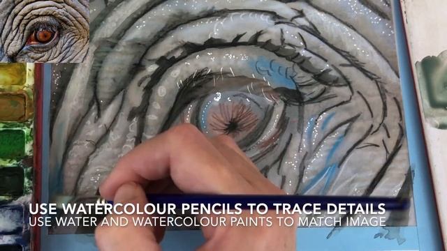 MIT Macro-Eye-Art using tracing-paper смотреть онлайн