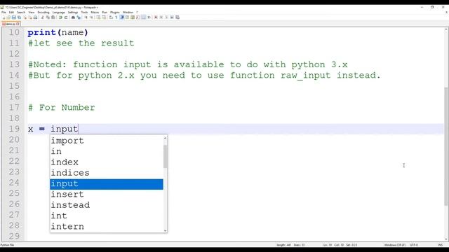 Python Tutorial: user input in python 2019 смотреть онлайн