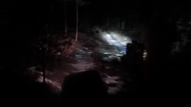 Ночью на мотобуксировщиках Егерь... смотреть онлайн