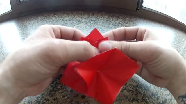 Оригами цветок роза: видео мастер-класс смотреть онлайн