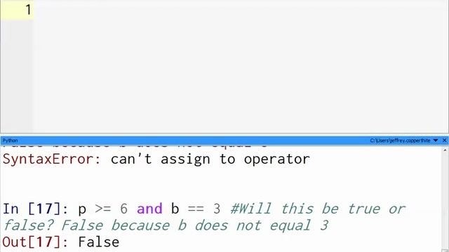 PLTW CSP 1.3.3 Mini-lesson - Branching in Python in Enthought Canopy смотреть онлайн