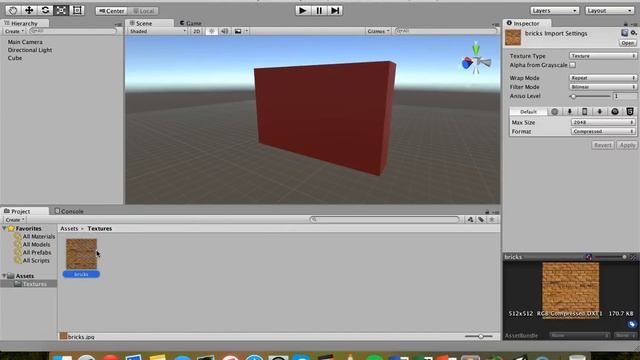 Unity Tutorial 4 - How to apply materials, shaders and textures to objects in Unity смотреть онлайн