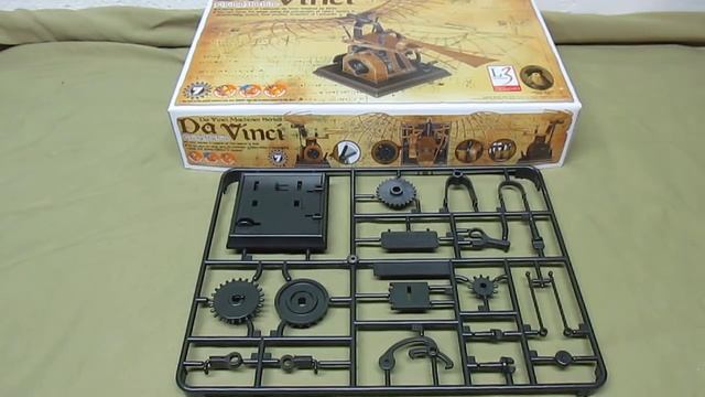 Academy DaVinci Flying Machine Model Kit Review смотреть онлайн
