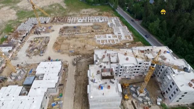 Аэросъемка ЖК "Пушкарь", 24.06.2017 смотреть онлайн