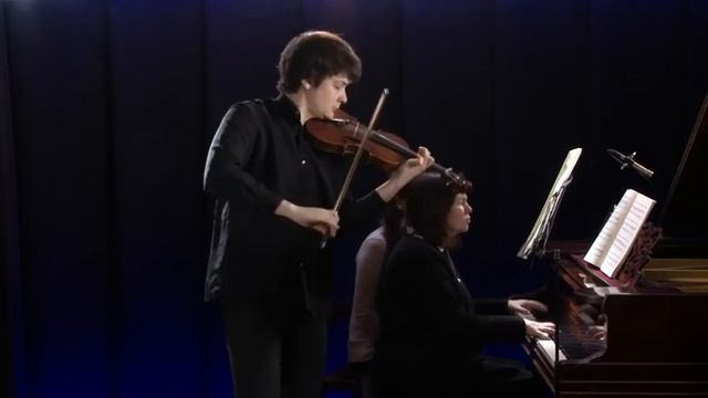 Mozart Sonata G dur, K 301, Petr Lundstrem and Maria Voskresenskaya смотреть онлайн