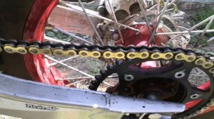 Смазка цепи на кроссовом и эндуро мотоциклах