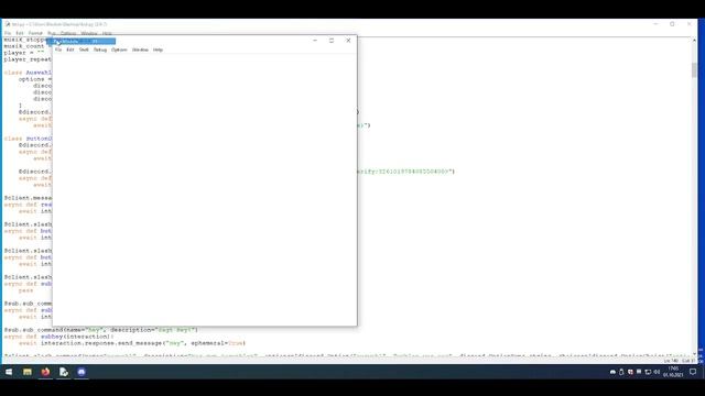 Python Discord Bot erstellen #032 Message-Commands смотреть онлайн