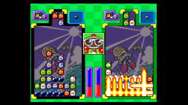 Super Bomberman: Panic Bomber W Gameplay ? SNES смотреть онлайн