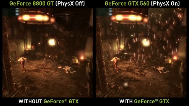 Batman: Arkham City NVIDIA GeForce GTX PhysX PC Trailer смотреть онлайн