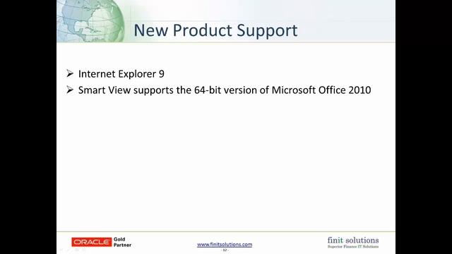 Oracle EPM Webinar: What's New in Hyperion Financial Management 11.1.2.2 смотреть онлайн